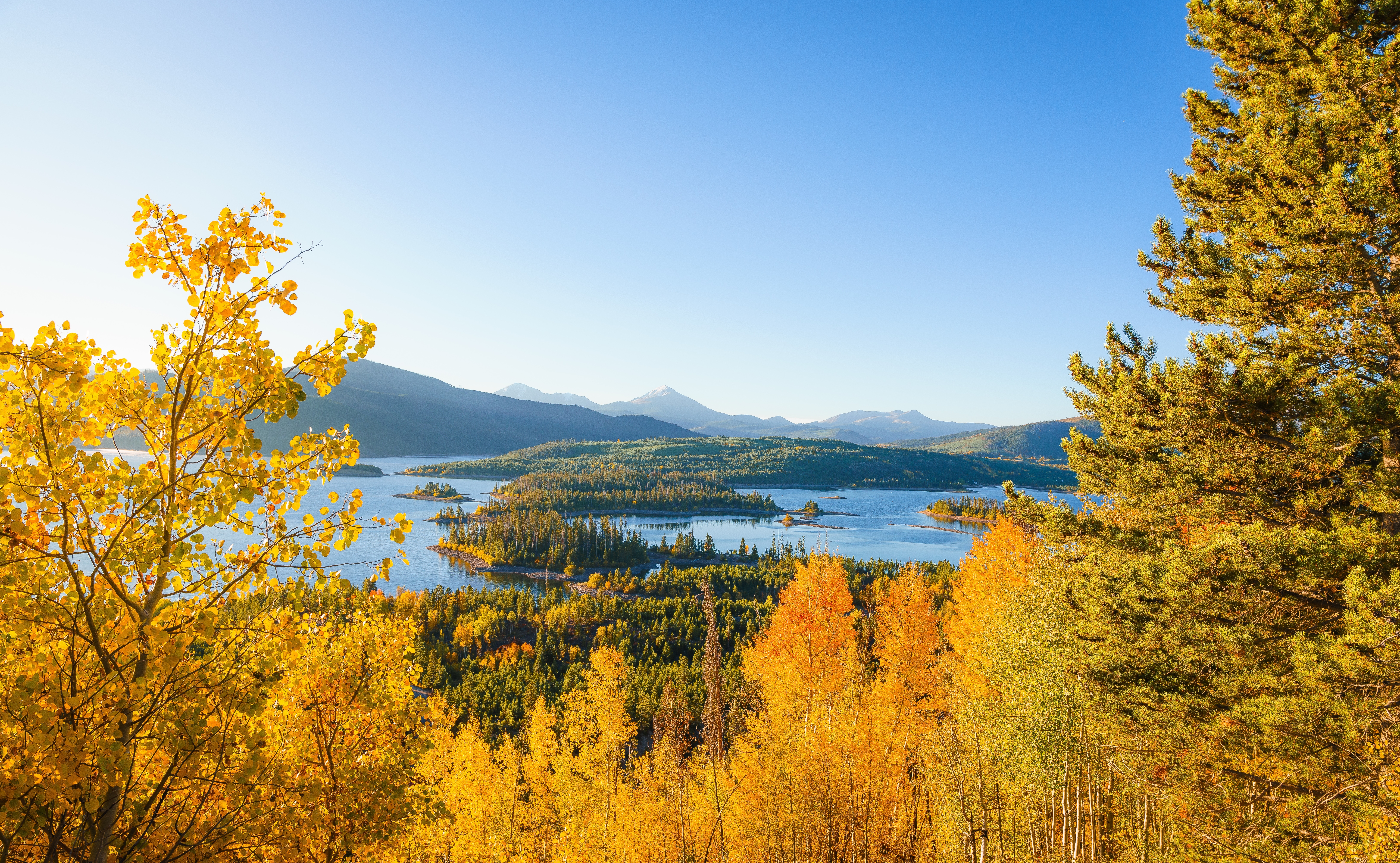 Scenic mountain view